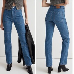 Madewell The '90s Straight Utility Jean fenwood wash size 31 Like new